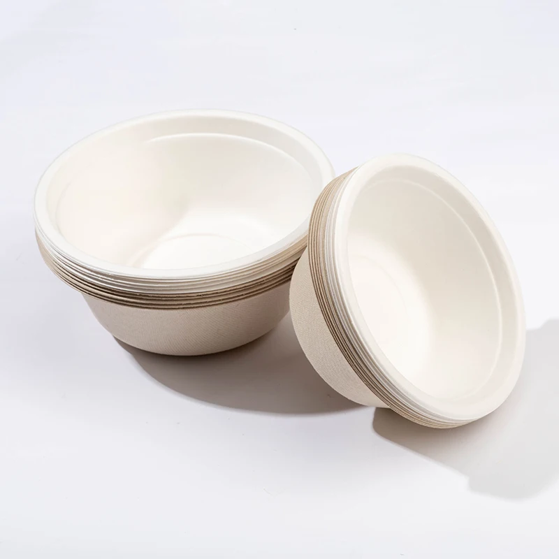 Compostable Disposable Tableware Paper Plate Bio degradable Eco Friendly Disposable Bagasse Plate