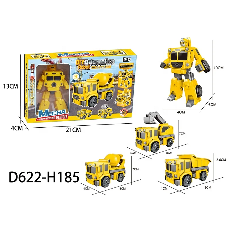Multiple Transforming Car Toy Robot Car Deformation Robot, Wholesale Transform Deformation Toy Cars Trucks