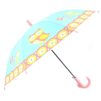 Manufacturer Personalized Rain Umbrella Cartoon Characters Outdoor Kids Colorful Umbrella For Promotional Use