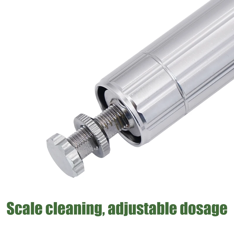 2ml K Type Continuous Veterinary Syringe Adjustable Animal Vaccine Injector Automatic Poultry Metal Syringe