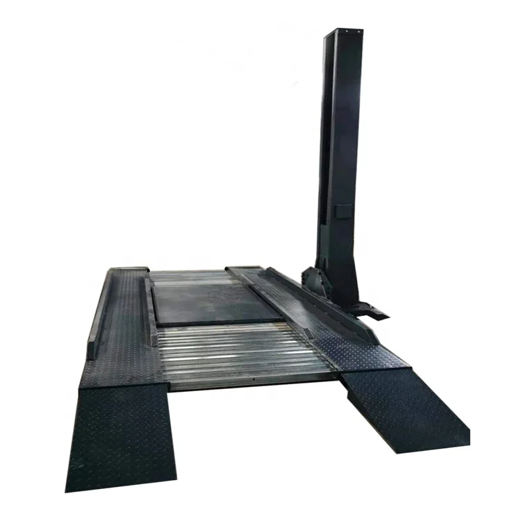 double level automatic car stacker 1 post car parking lift system