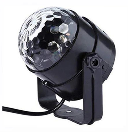 
Party Mini RGB LED Crystal Magic Ball Stage Disco Effect Lighting Bulb Club DJ Projector Show 