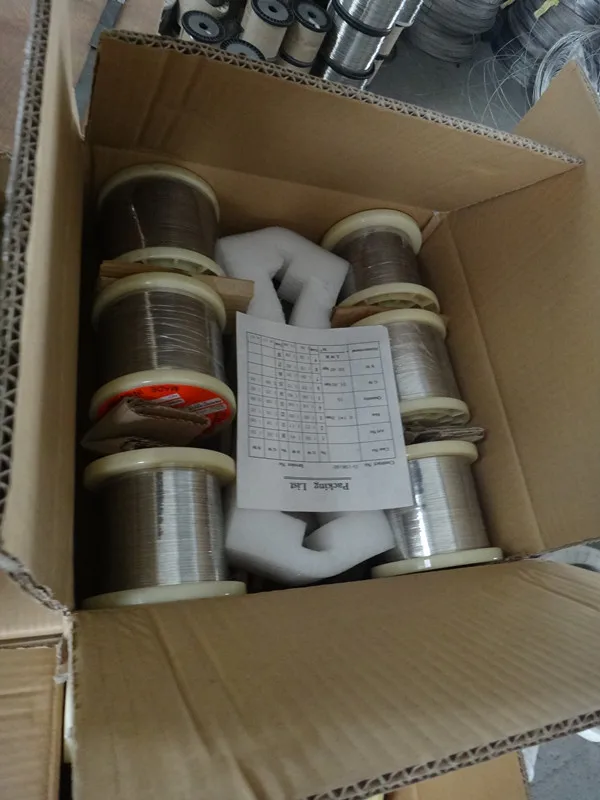 MICC Resistance wire(heating wire) Its chemical composition gives  good oxidation resistance