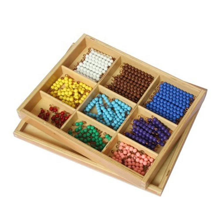 Wholesale singapore math teaching aid wooden house shape numbers toy for kids
