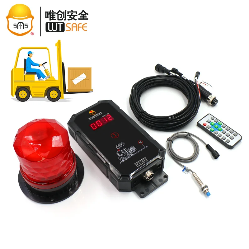 Forklift alarm speed monitor forklift speed limit device for warehouse safety