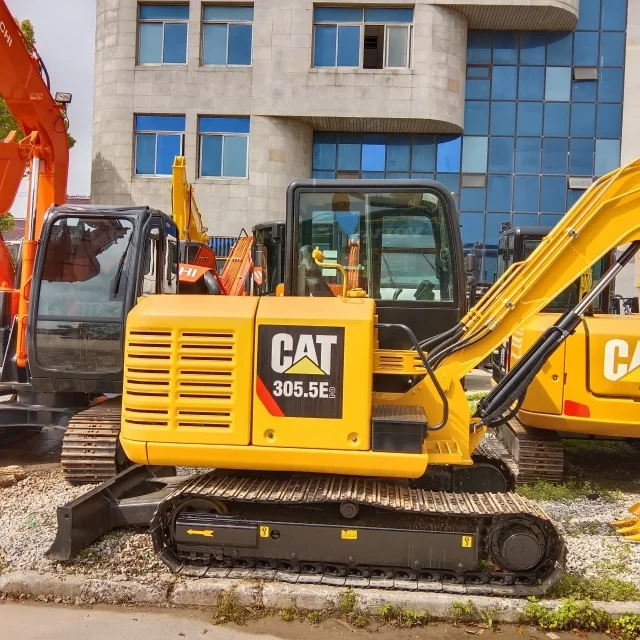 Топ завод гусеничный экскаватор Caterpillar 305.5e2 распродажа оборудование для строительства зверей