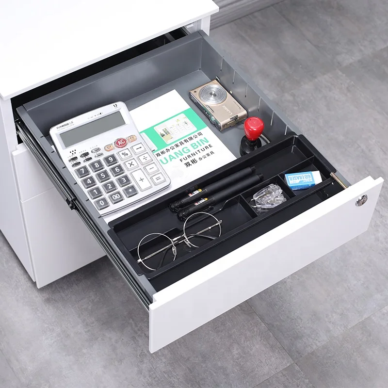 Professional small cheap office furniture 3 drawer metal mobile pedestal file cabinet