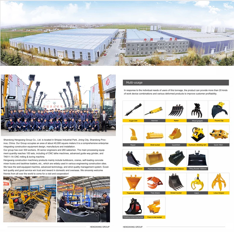 2.5Ton New Mini Backhoe Loader And nimi Excavator For Sale
