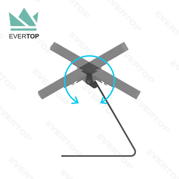 LST15-C 360 Degree Rotate Flip Touch Screen Restaurant Tablet Kiosk Stand Display for iPad Kiosk Stand on Table/Desktop/Counter