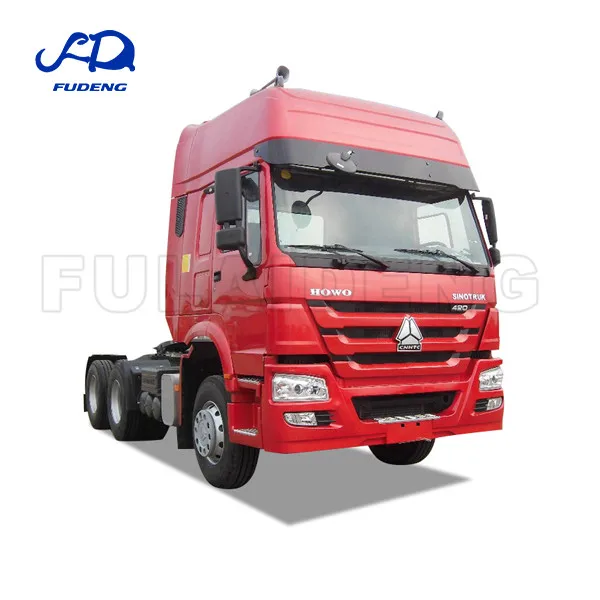 sinotruk Howo Tractor Truck heavy duty Used Tractor 6X4 420 hp tractor head HOWO truck for sale
