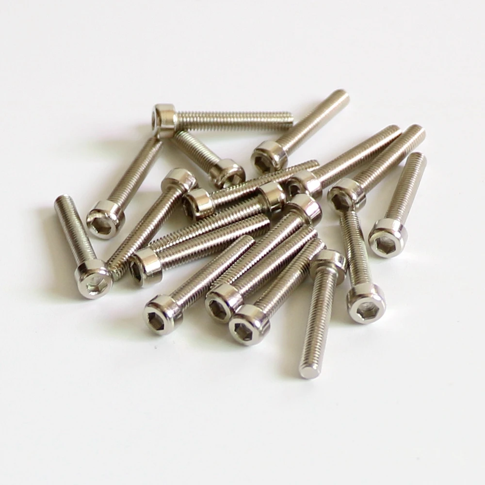 3*18mm Small Hex Head Humbucker Guitar Pickup Pole Screws Used for single coil and LP P90 pickups