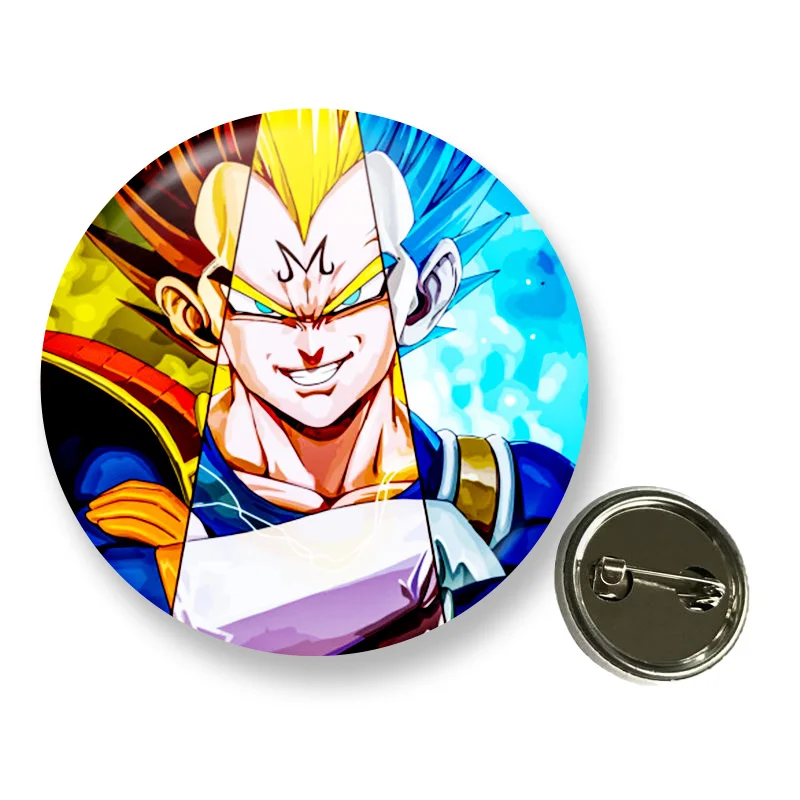 2022 New design 3d lenticular round badge anime lenticular badge