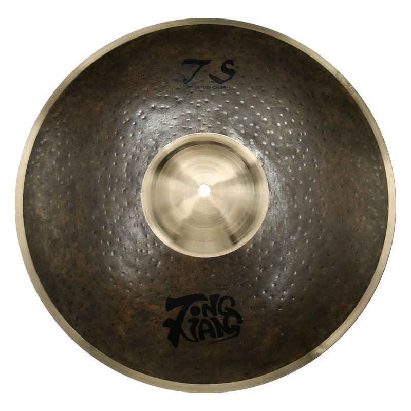 100% handmade bronze thin cymbal TS series set with 5 pieces