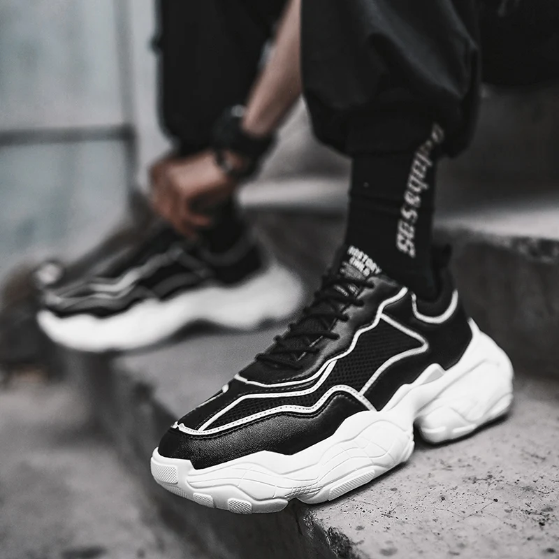 Мужские спортивные кроссовки от производителя, оригинальная спортивная обувь, мужские удобные повседневные кроссовки на массивной подошве