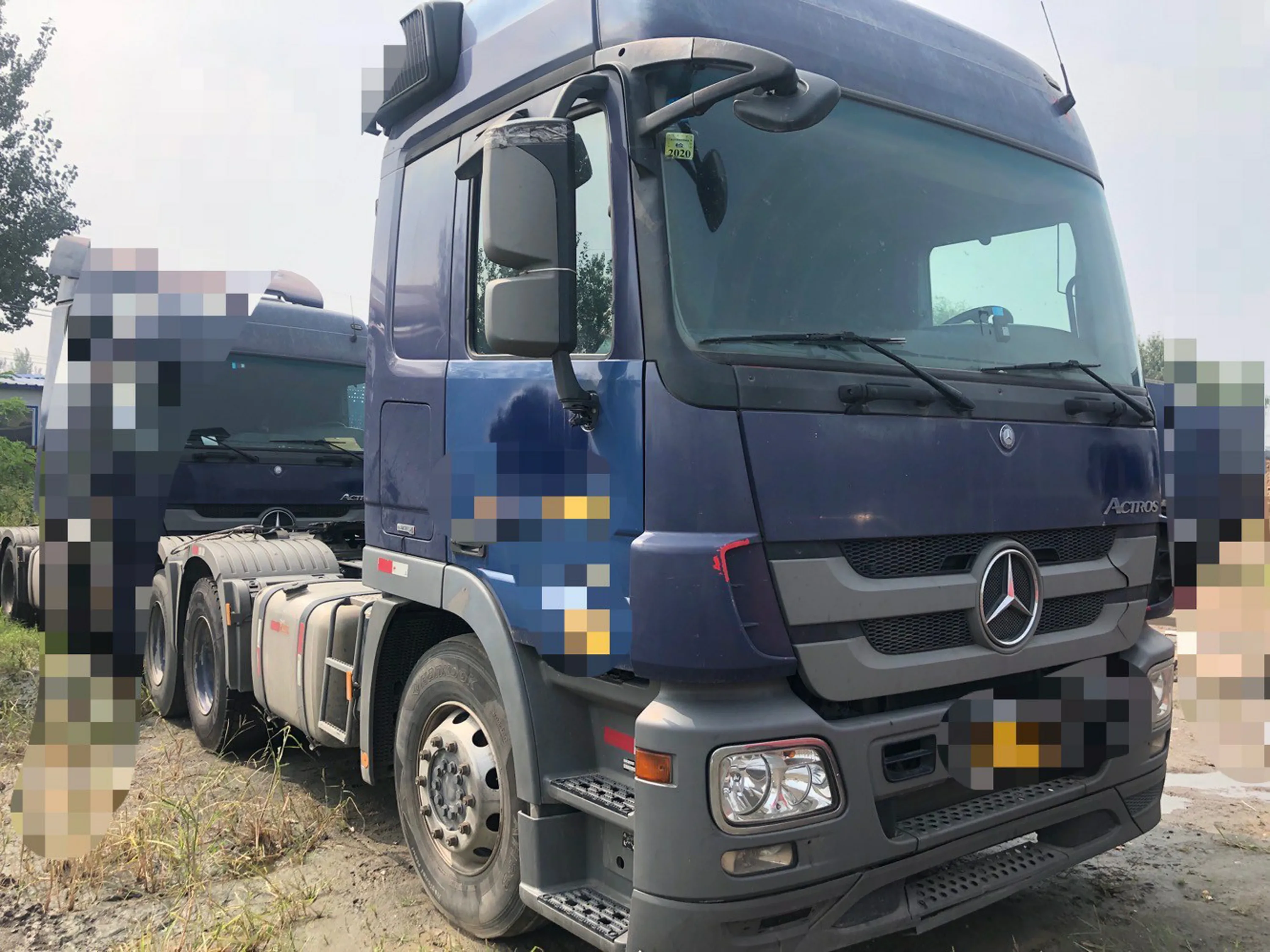  2021 вторая рука mercedes actros 2644 тяжелых грузовиков с прицепом 440hp 6x2R тягач для