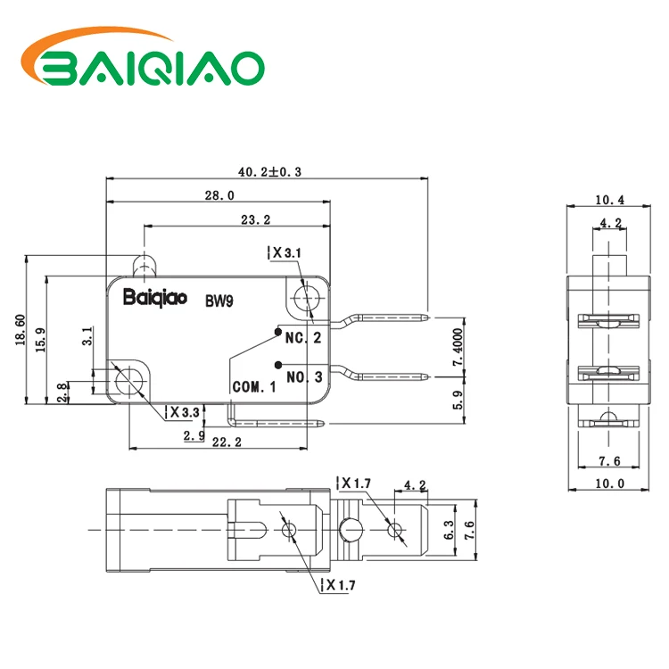 Professional Manufacturer Kitchen Meat Grinder Electric Stainless Steel Safety T125 16A Micro Switch