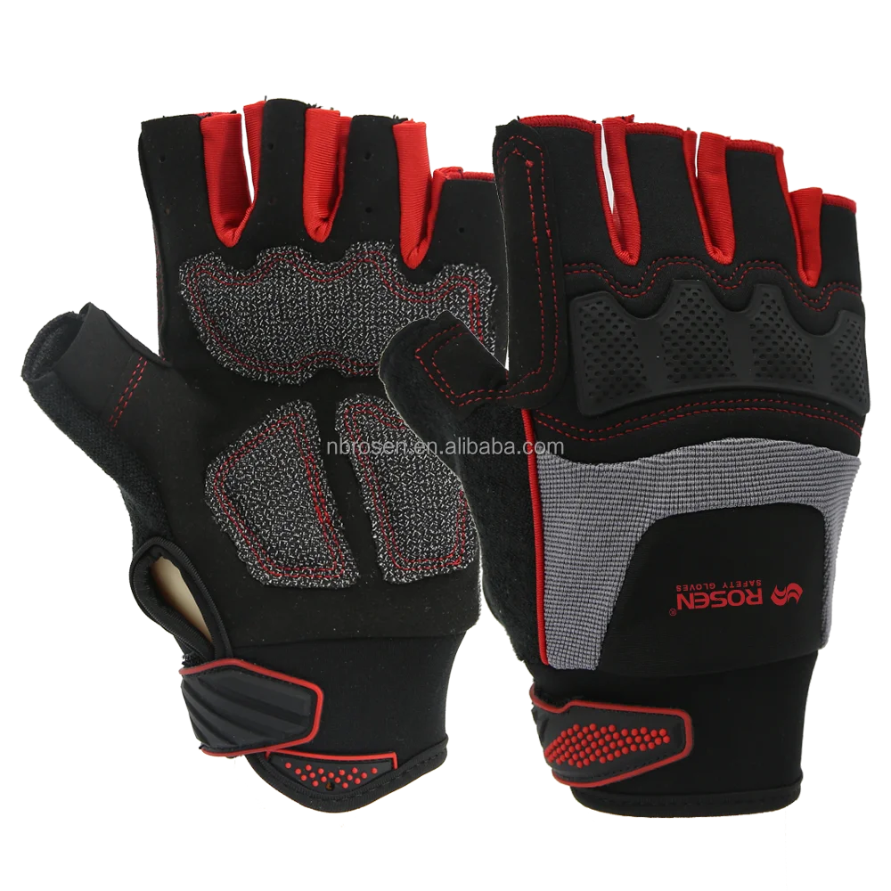 Тактические митенки с полупальцами, с твердыми костяшками, из синтетической кожи, без пальцев, мотоциклетные противоударные механические перчатки