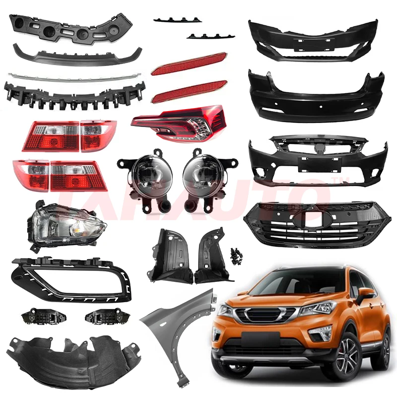 TAH Car Body Parts Front Bumpers For CHERY TIGGO 7 PRO GEELY COOLRAY CHANA BENNI SAIC MG HS MAXUS T90 BYD SEAGULL Car Bumpers