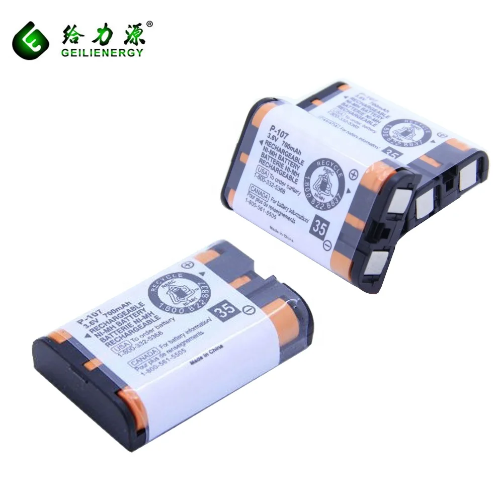AAA NiMh 700mAh 3.6V Cordless Phone Battery For