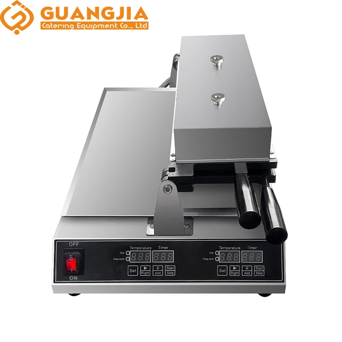 Digital Panel Stainless Steel Fish Shape Taiyaki Waffle Maker Machine Mini Electric Household Fish Waffle Machine