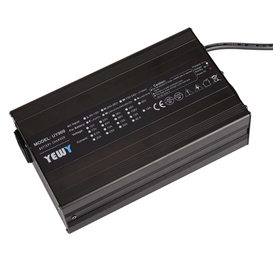 Agv Gadgets 48v Lead Acid Battery Charger Standard Battery DC Electric 12V 24V 36V 48V 60V 72V 35A 25A 18A 15A 12A 10A CE Rohs