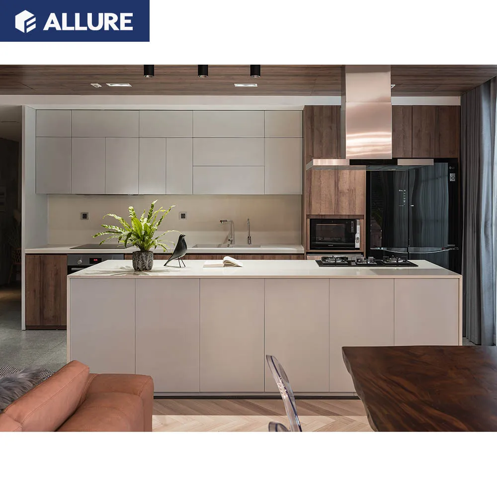 Салур Сделано в Китае умный дом Белый окрашенный кухонный шкаф фабричная кухня дешевые товары