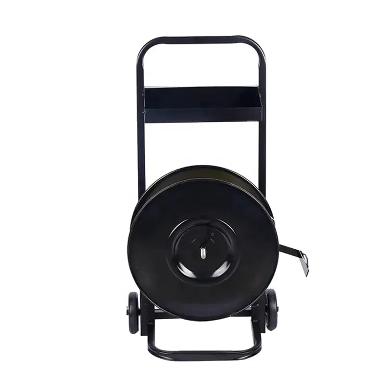 Steel Material Hand Strapping Dispenser Cart for plastic PP strap
