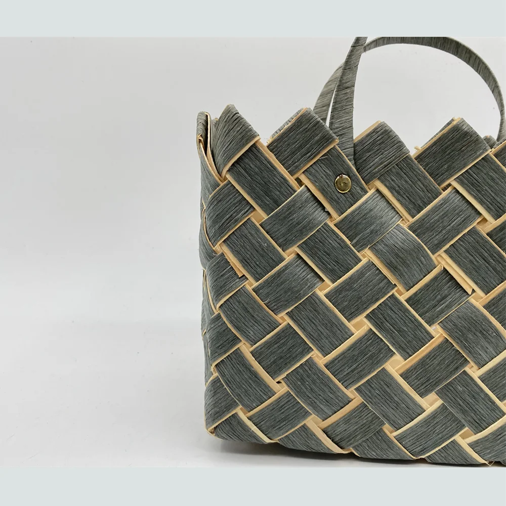 100% Handmade Willow Weaving Factory Sale Cutomizable Size Color Wicker Storage Baskets