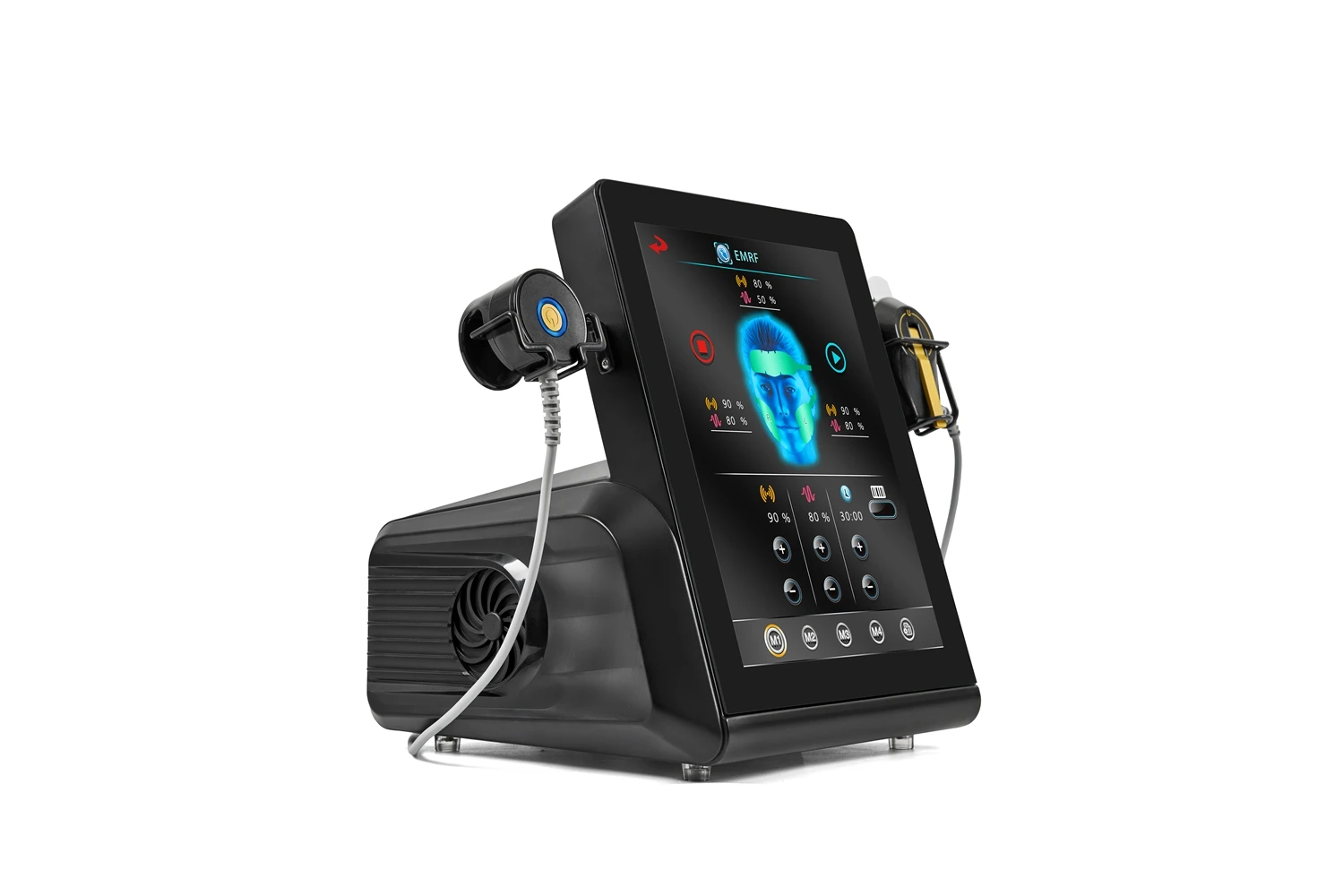 Portable RF Magnetic Facial Muscle Electromagnetic Wrinkles Remover EMRF Face Lifting Shaping Machine