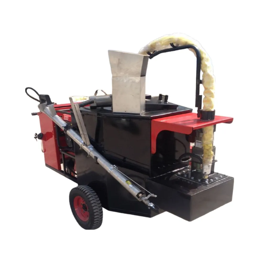100L asphalt filling machine Small hand push type patch can speed regulate asphalt pavement maintenance equipment