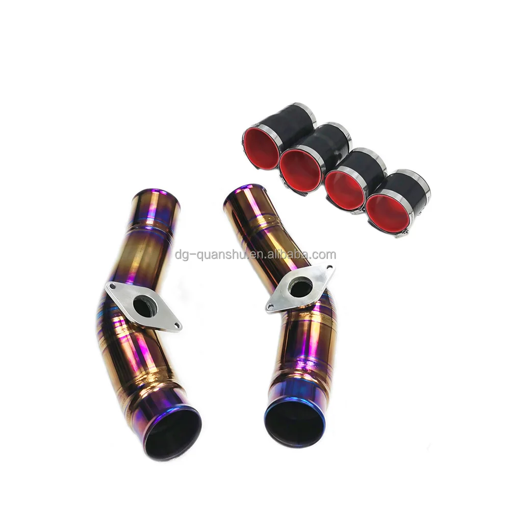 3 inch Upper intercooler Pipes  For Nissan GT-R  R35 Titanium exhaust catback