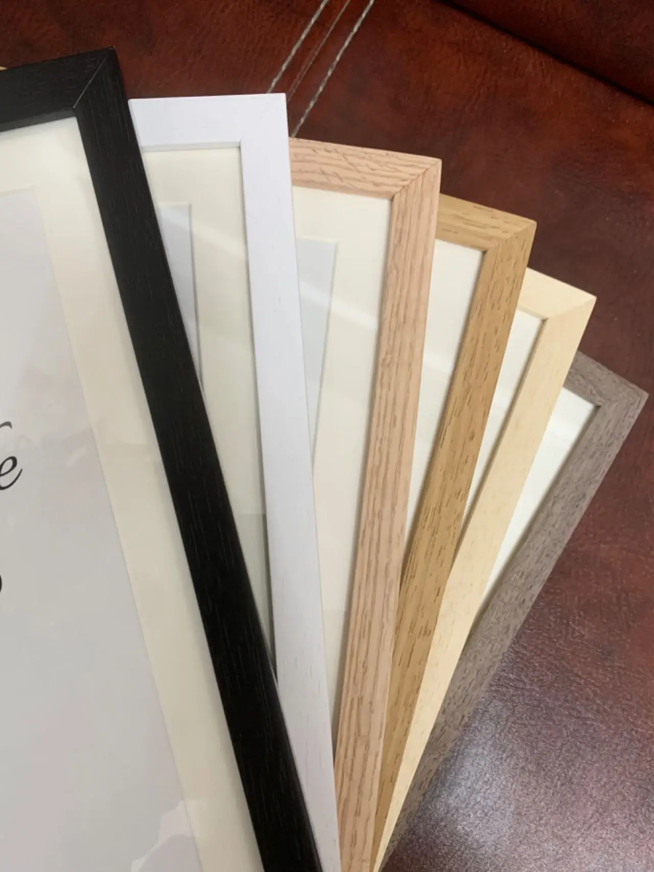 Large size photo frame Handcrafted solid wood picture frames for home decoration Wooden picture frame