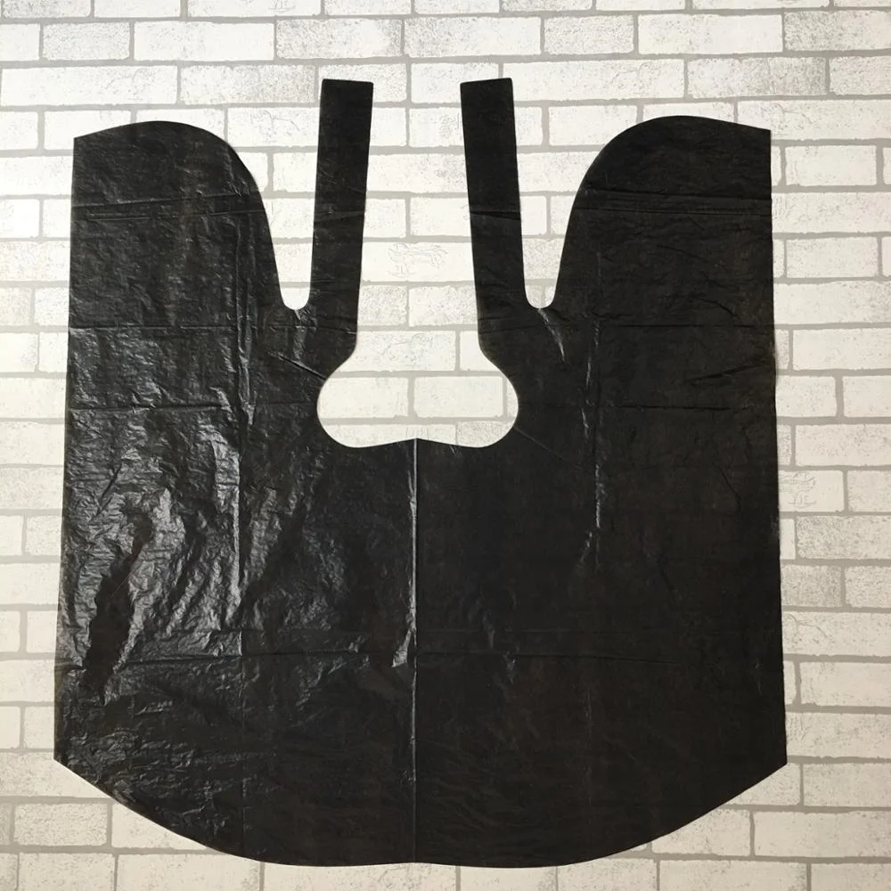 Factory directly sell cheap price HDPE LDPE CPE Salon Hair Cape Hairdressing