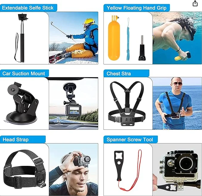 Adjustable Strap  For Gopro Chest Strap Belt Body Tripod Harness Mount for Gopro Hero  Accessories Chest Strap Mount Belt