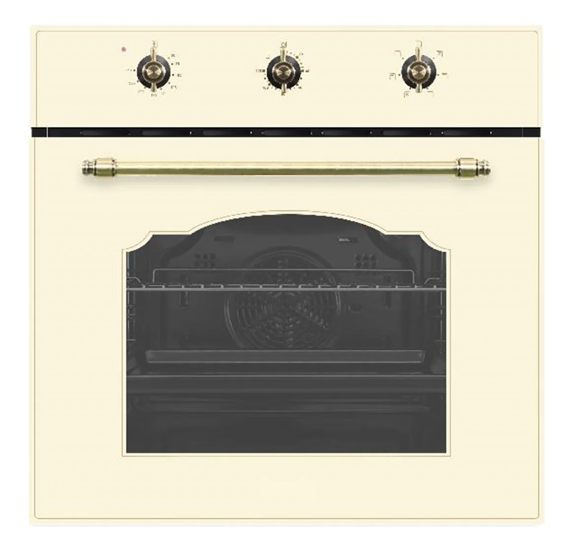 70L big capacity inbuilt retro oven home use