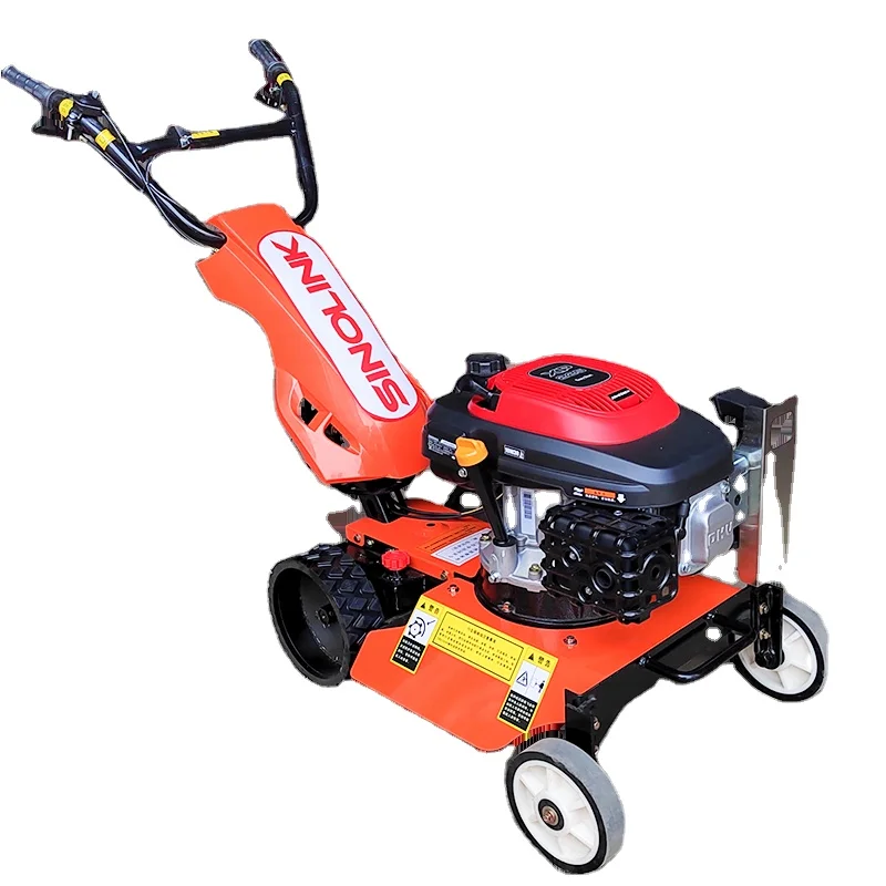 Sinolink Self Propelled  Gasoline Lawn Mower For Farm Garden Petrol Tractor Machine Agricultural Machinery