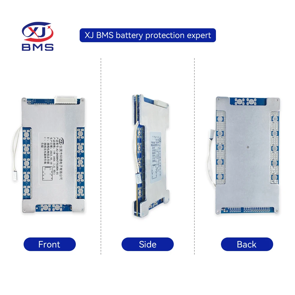 XJ BMS lifepo4 4s 13s 15s 16s 12v 24v 100a 150a Energy storage bms 48v 200ah bms