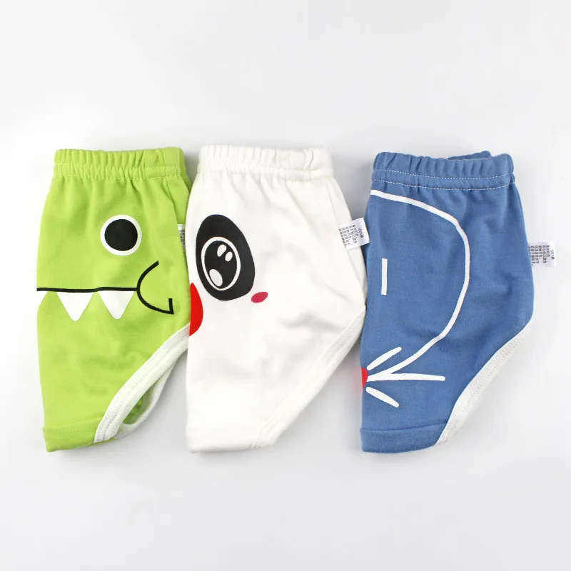 
0-6years Toddler Underwear Baby Boy Shorts Dino Print Cotton Panties Training Bloomers For Kids M2004 