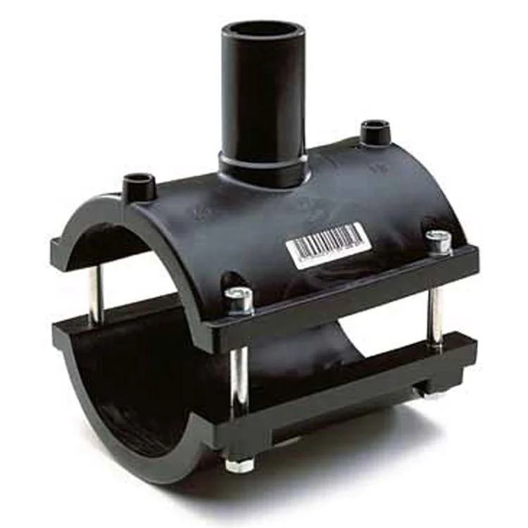 Pe 100 Hdpe труба Электрофузионные фитинги ремонтный Зажим седла для трубы