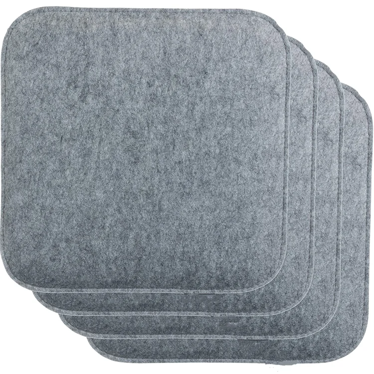 Cheap high quality felt seat pad cover felt chair cushion