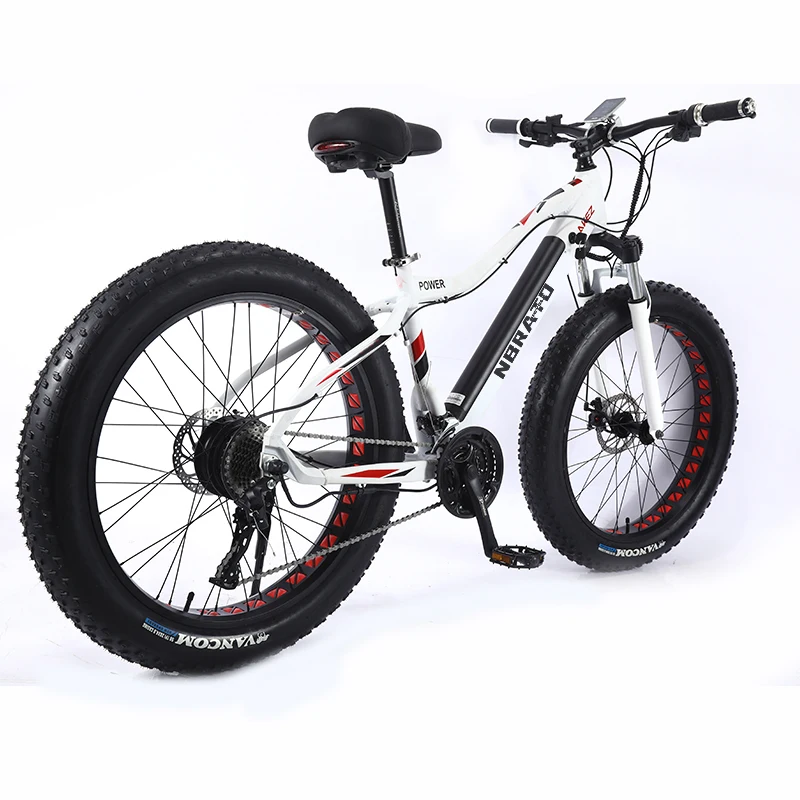 Canada warehouse 1000W E bike aluminum alloy built-in lithium electric mountain bike fat tire bike 26 inch bicycle