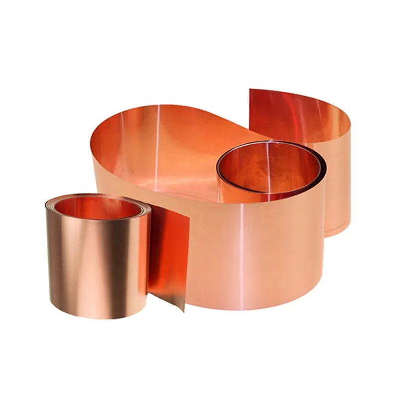 thin copper strip rolled pure copper foil for Precision Machining Machinery