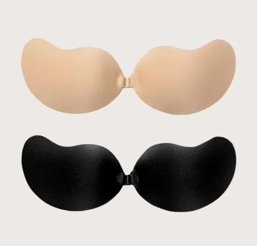Pushup Bra Girls Sexy Strapless Thin Deep v Mango Shape Breathable Breast Enhancement Front Close Wedding Bra