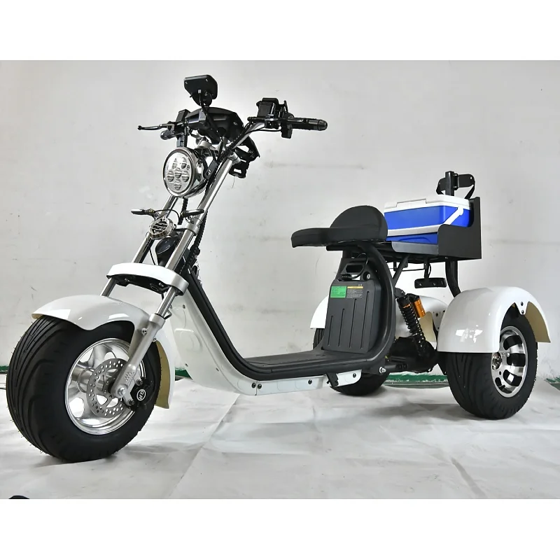 EEC COC US  Eu warehouse   1500w60v12ah 3 -wheel electric scooter electric bikes ebike bicycles