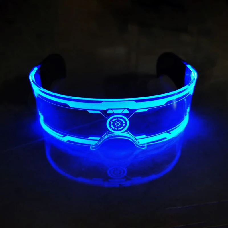 Top Fashion Apollo luminous led glasses creative party led light up sunglasses party supplies