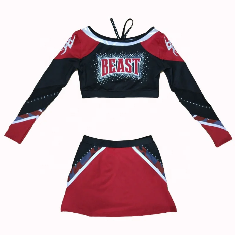 2023 new cheerleader uniforms with good quality and factory price