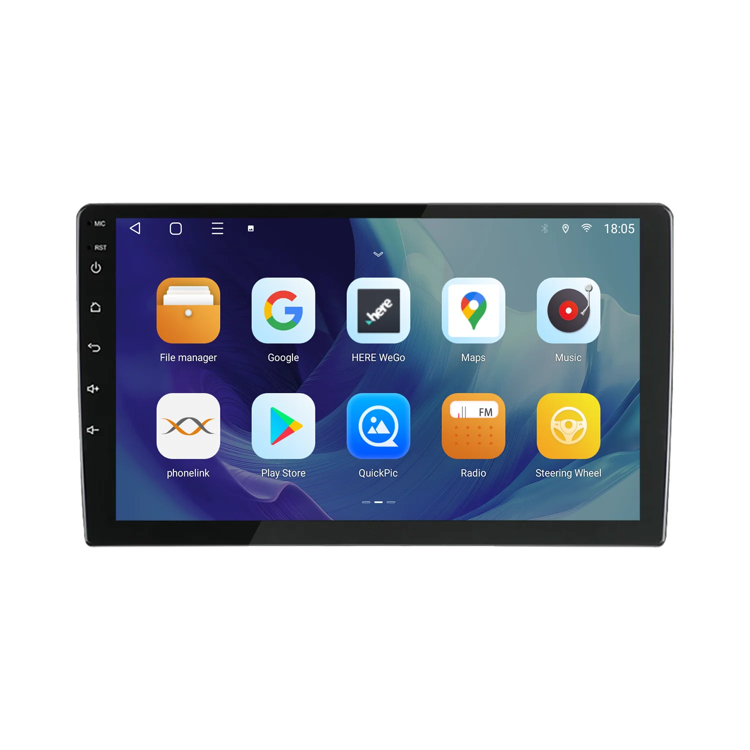 Topway TS18 4+64GB carplay android auto car radio android smart car stereo player with touch screen Universal 9 inch 2din