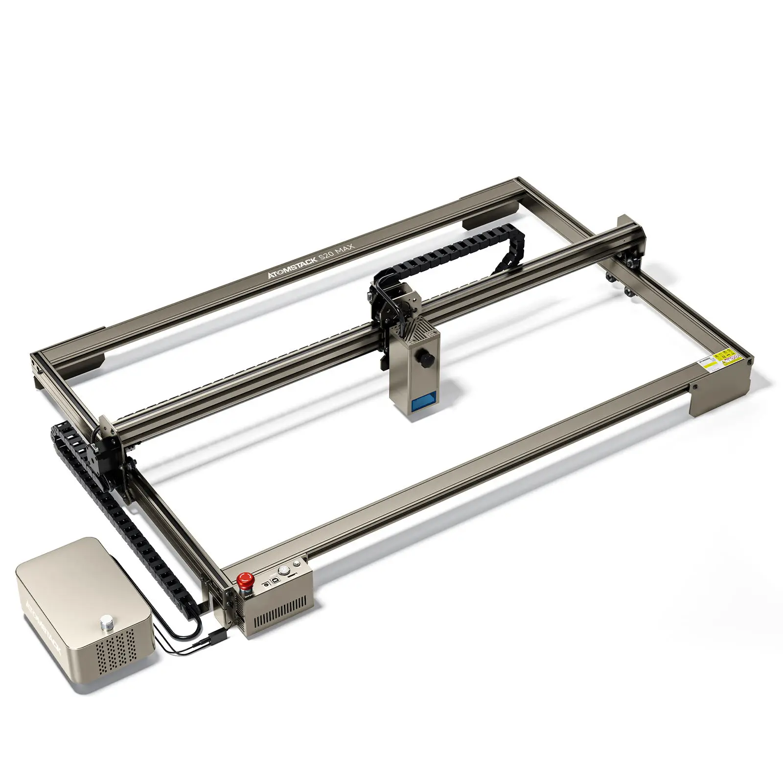 ATOMSTACK S20 MAX 130W Plastic MDF Wood Plywood Metal Portable Mini Laser Engraving Cutting Machine