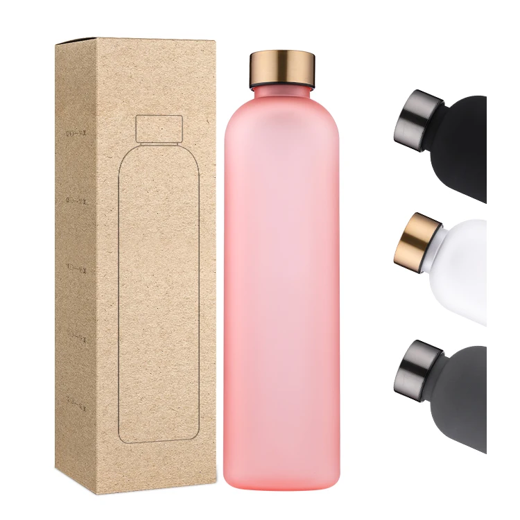 Motivational BPA free 32oz water bottle sports water jug with time marker & straw 1 gallon motivational water bottle