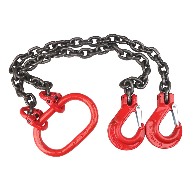 G80  Single/Two/Three/Four Legs Adjustable Chain Sling for Cargo Lifting